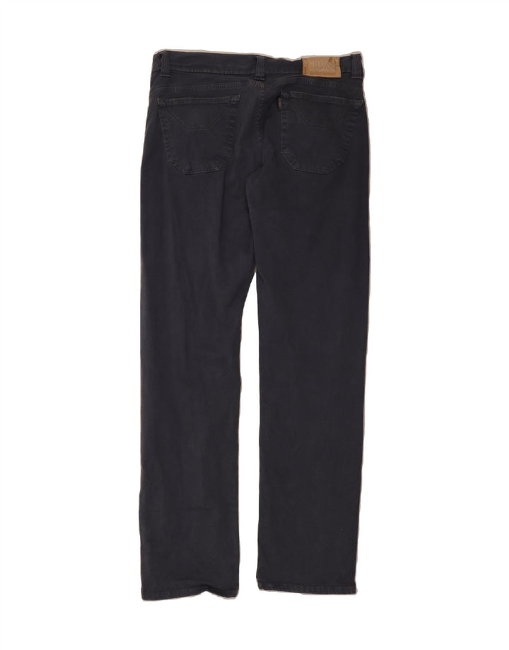 JECKERSON Mens Straight Jeans W34 L33 Navy Blue Vintage Jeckerson and Second-Hand Jeckerson from Messina Hembry 
