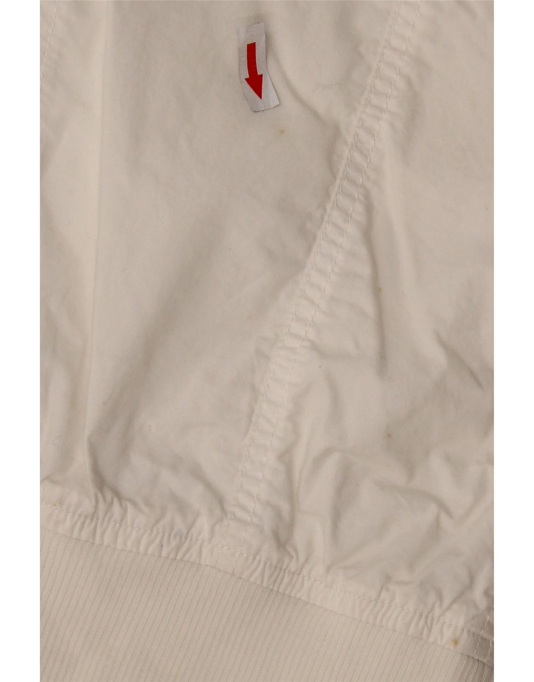 Женский укороченный бомбер Sergio Tacchini UK 10, маленький белый полиэстер