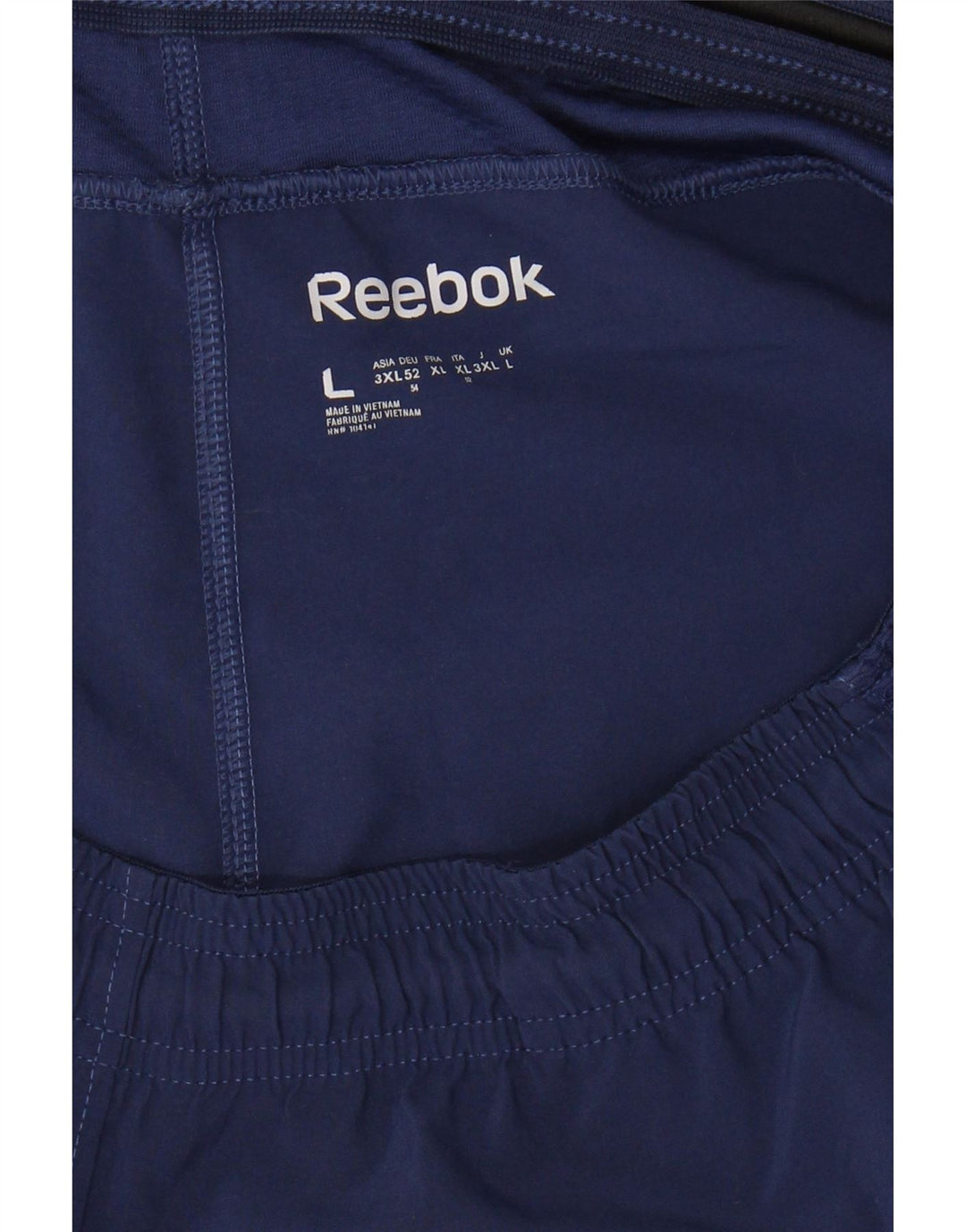 Мужские спортивные шорты REEBOK, большие темно-синие, полиэстер