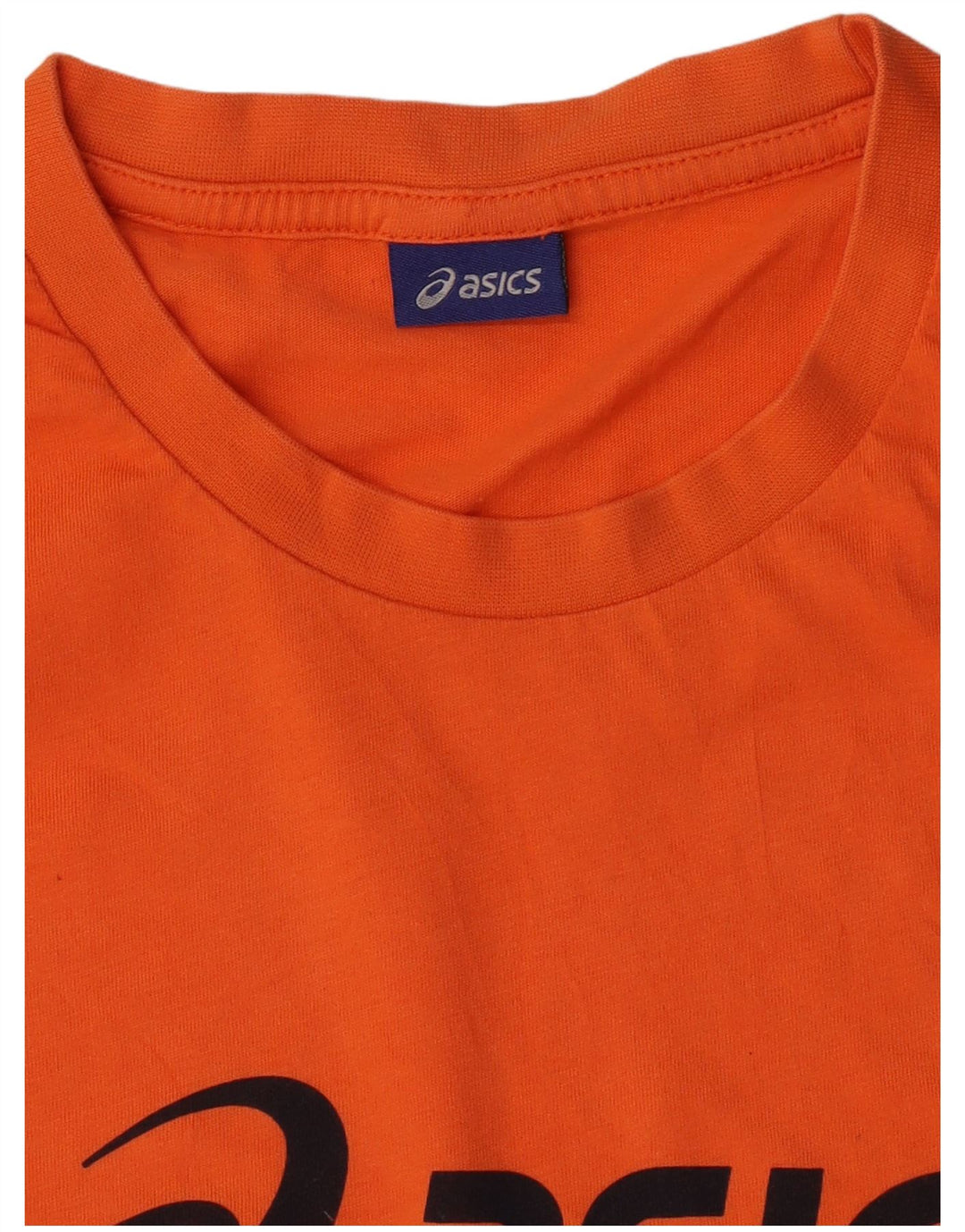 Мужская футболка с рисунком Asics Top XL Оранжевый хлопок