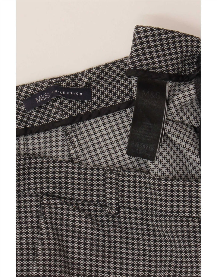 Женские укороченные брюки Marks & Spencer UK 12 Medium W32 L25 Серые