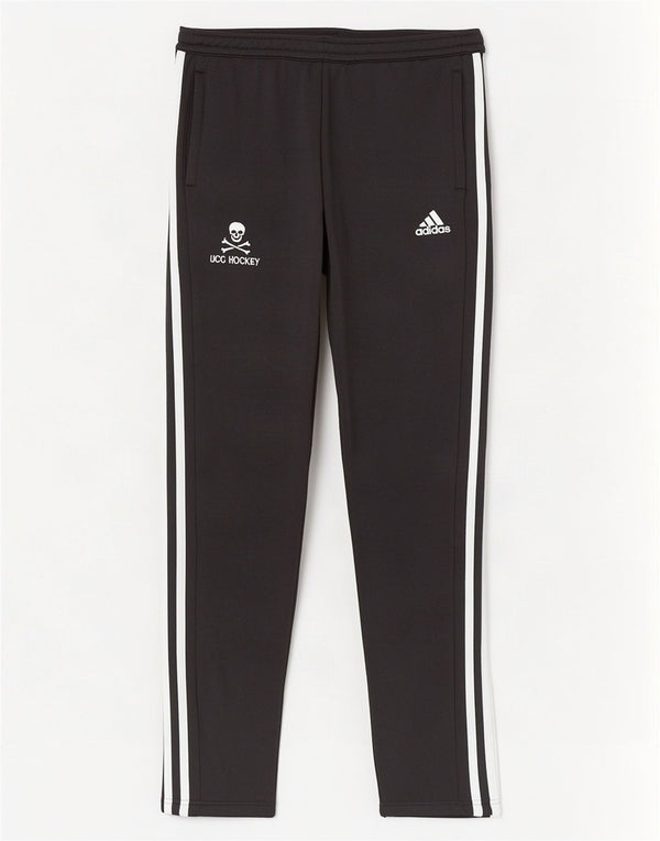 Женские хоккейные спортивные брюки Adidas UCC UK 8/10, маленькие черные из полиэстера