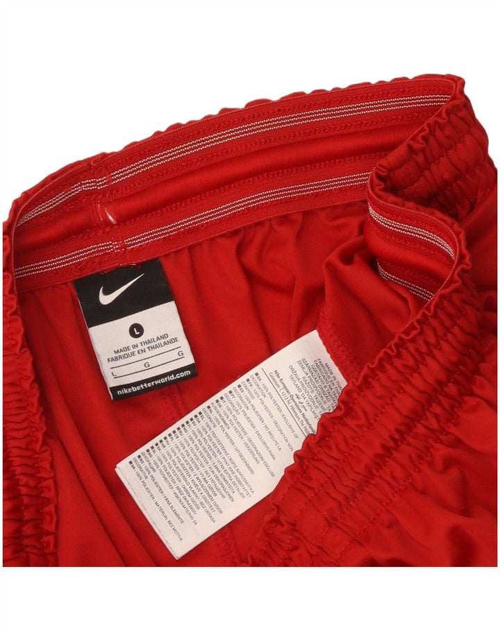 Мужские спортивные шорты Nike, большой красный полиэстер