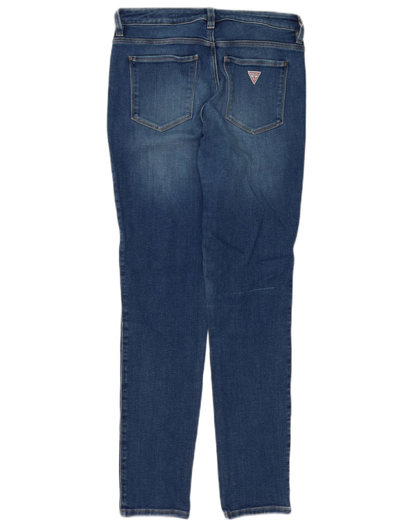 Женские джинсы скинни Guess Curve со средней посадкой W30 L30 синие