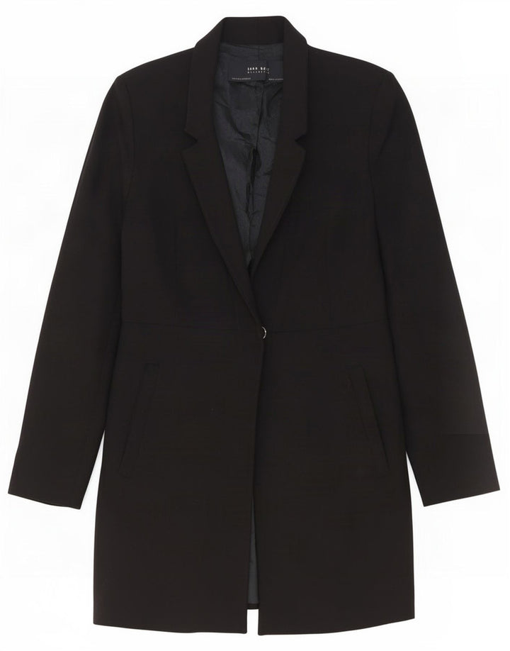 Женское пальто Zara UK 6 XS, черный полиэстер