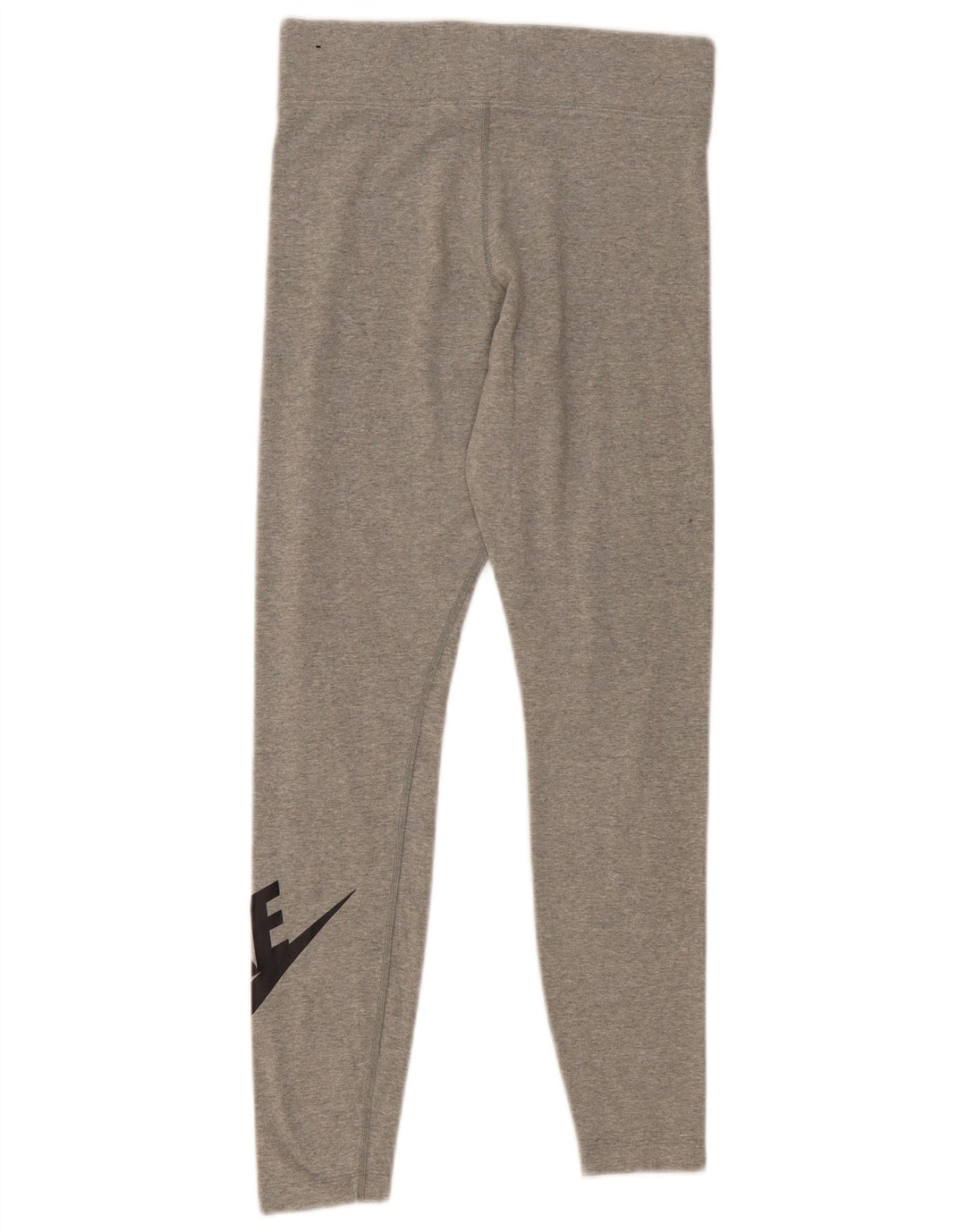 Женские леггинсы Nike UK 12, хлопковые, среднего серого цвета