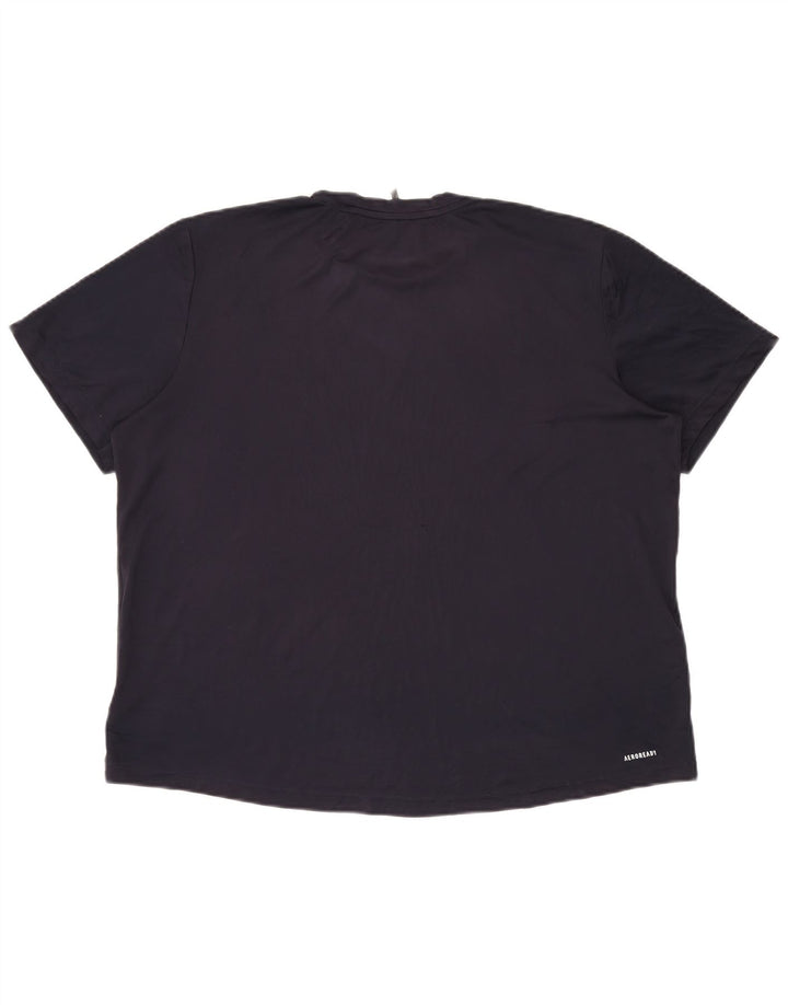 Мужская футболка ADIDAS Aeroready Top XL Темно-синий полиэстер