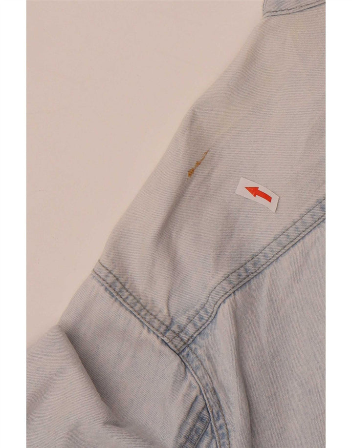 Мужская джинсовая рубашка Levi's, маленькая синяя, хлопок