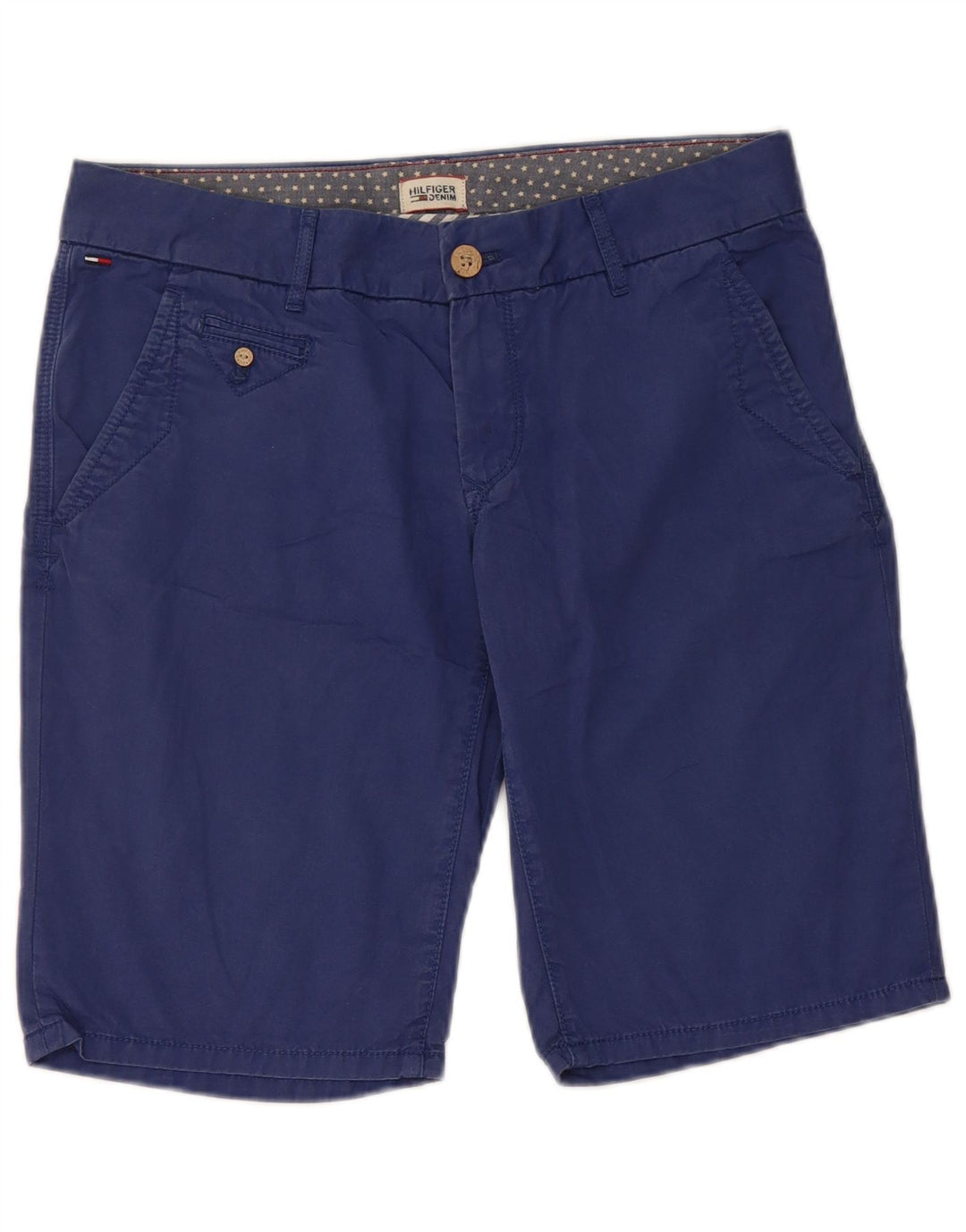 Женские шорты чинос Tommy Hilfiger W28, средний синий хлопок