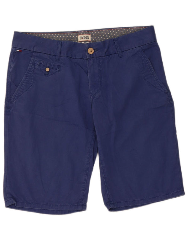 Женские шорты чинос Tommy Hilfiger W28, средний синий хлопок