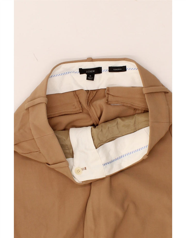 J. CREW Womens Cameron Slim Chino Trousers US 6 Medium W32 L29 Brown Vintage J. Crew and Second-Hand J. Crew from Messina Hembry 