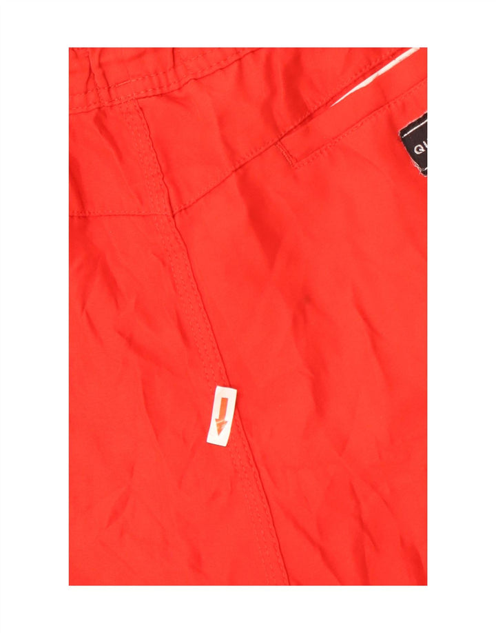 Мужские спортивные шорты Quiksilver, большие красные, полиэстер