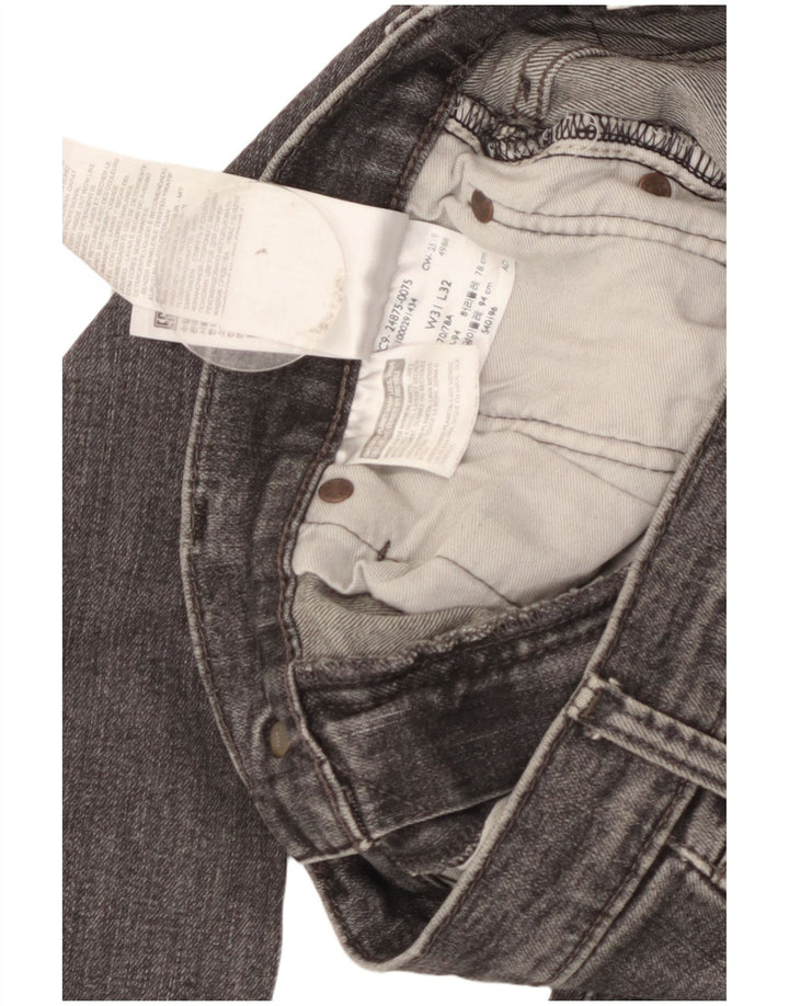 Мужские джинсы скинни Levi's 510 W31 L32 Серый хлопок