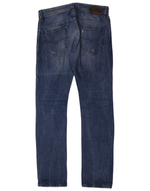 Мужские узкие джинсы скинни Diesel Thavar W29 L30 синие
