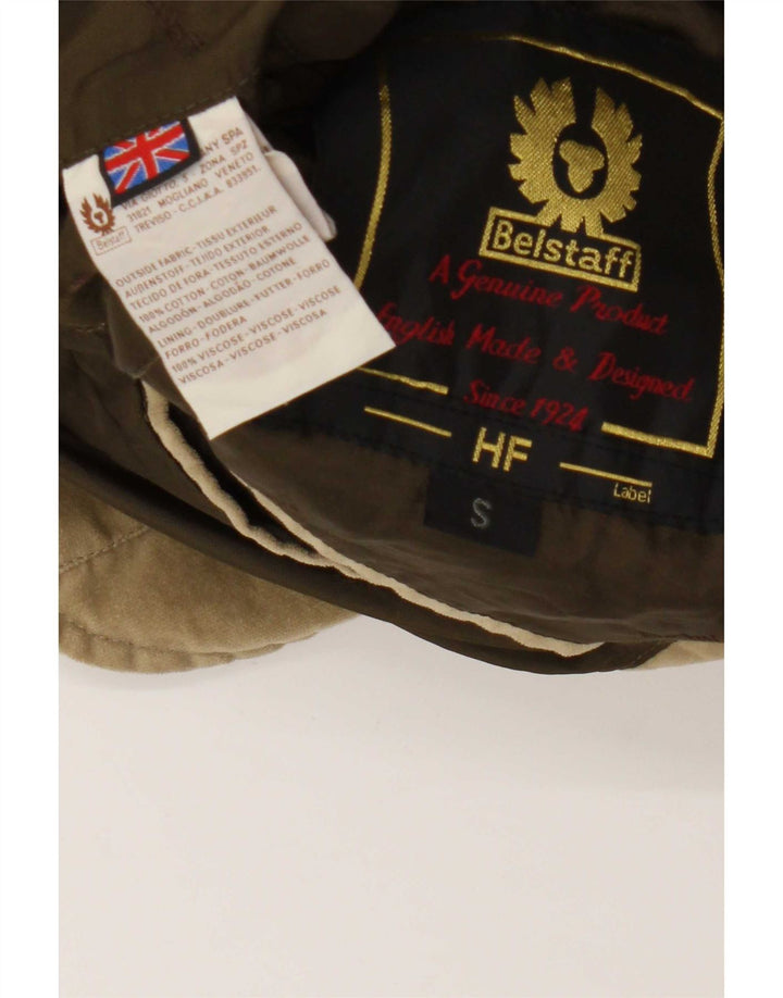 Мужской пиджак Belstaff UK 36, маленький, бежевый, хлопок