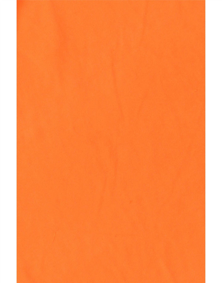 Футболка UNDER ARMOR для мальчиков, топ 11–12 лет, большой оранжевый полиэстер