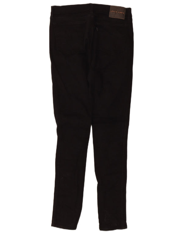 Женские джинсы скинни Levi's W30 L30, черный хлопок