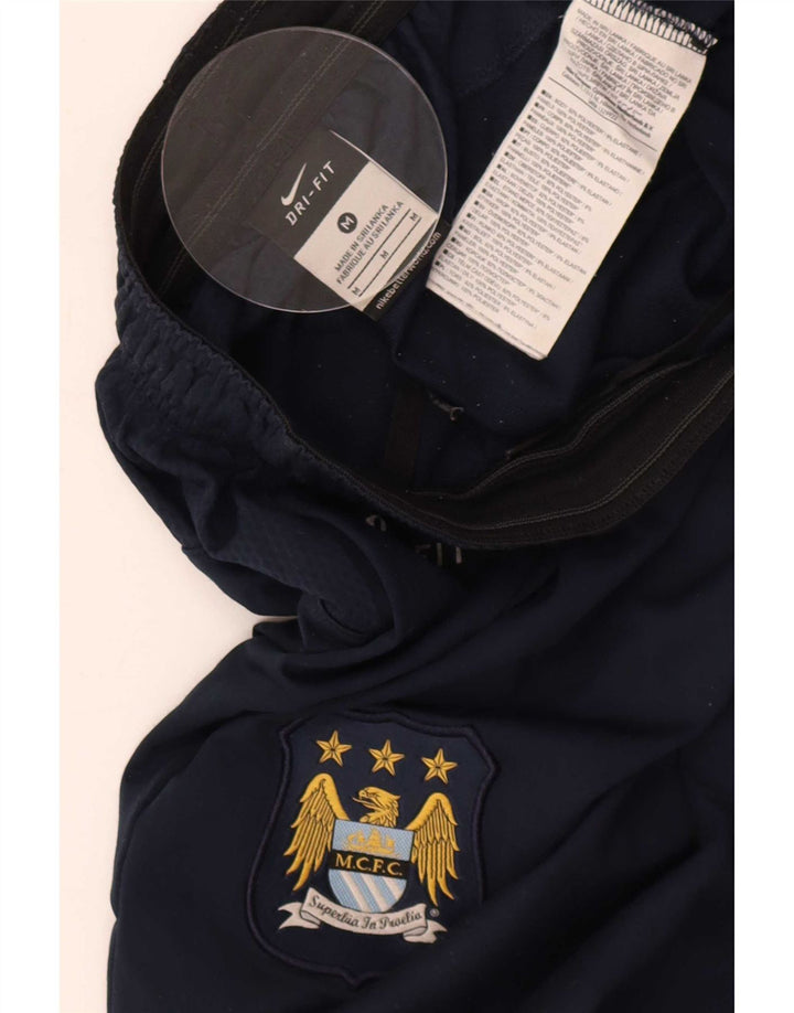 Мужские спортивные брюки Nike Manchester City из полиэстера темно-синего цвета среднего размера