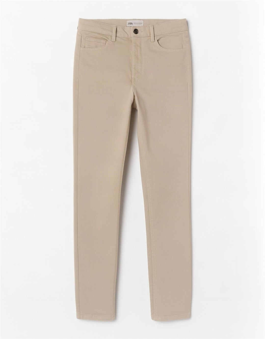 Женские узкие джинсы Zara EU 38, маленькие W28 L27, белые