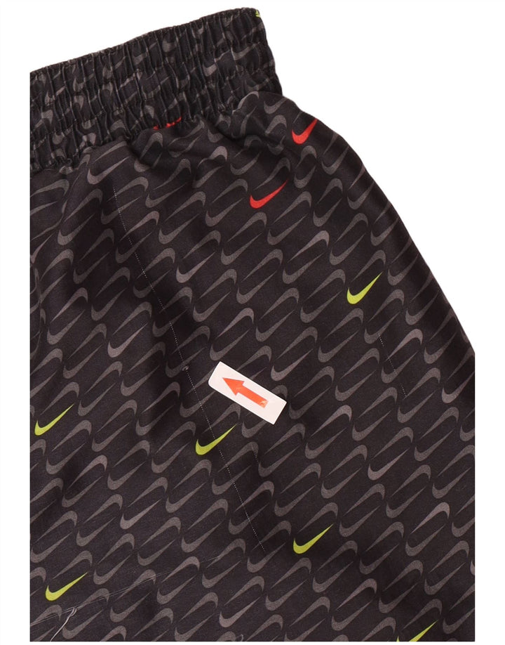 Мужские шорты для плавания с рисунком Nike, большие серые