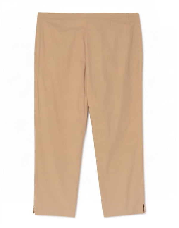 Женские капри Marks & Spencer UK 14, большие W32 L21, бежевый хлопок
