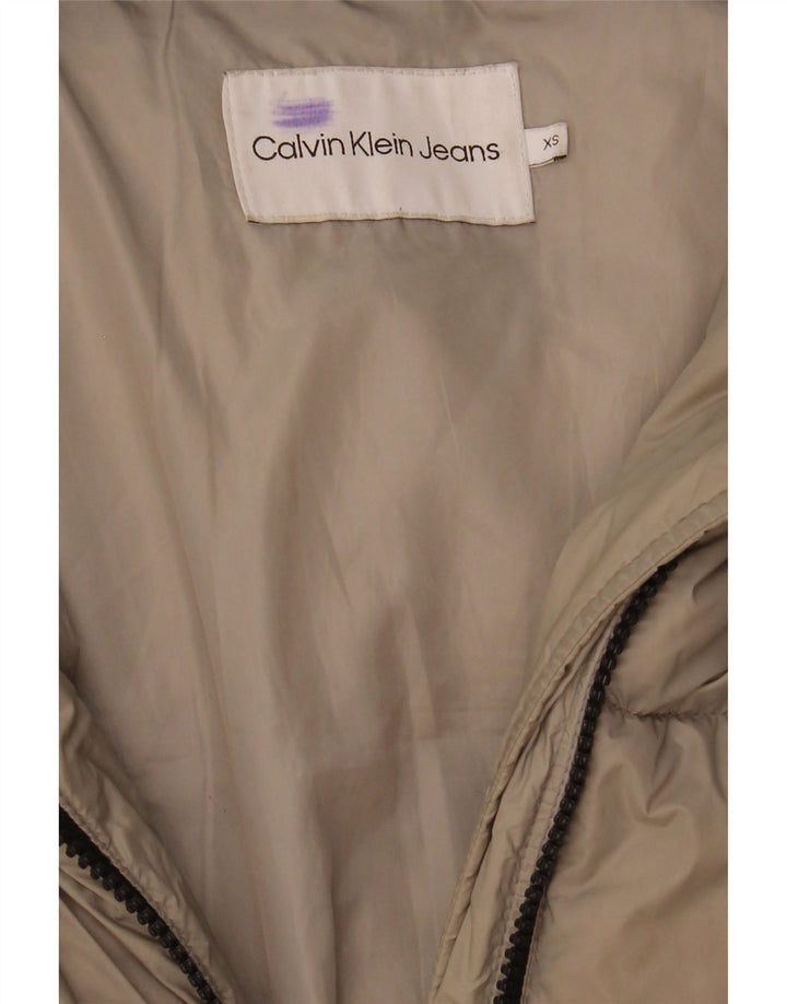 Мужская стеганая куртка Calvin Klein Jeans UK 34 XS Бежевый Полиамид