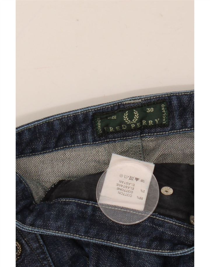 Женские узкие джинсы Fred Perry W30 L31, темно-синий, хлопок