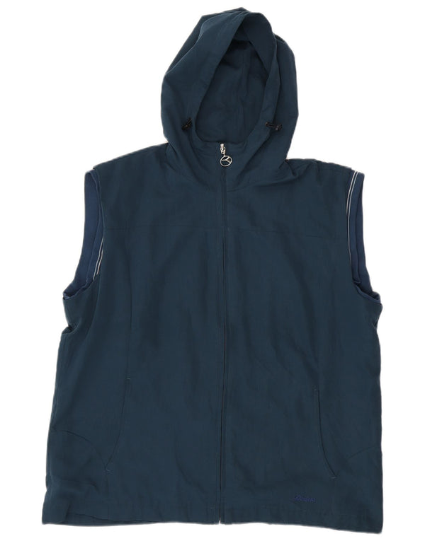Мужской спортивный костюм без рукавов Diadora с капюшоном IT 50 Medium Navy Blue