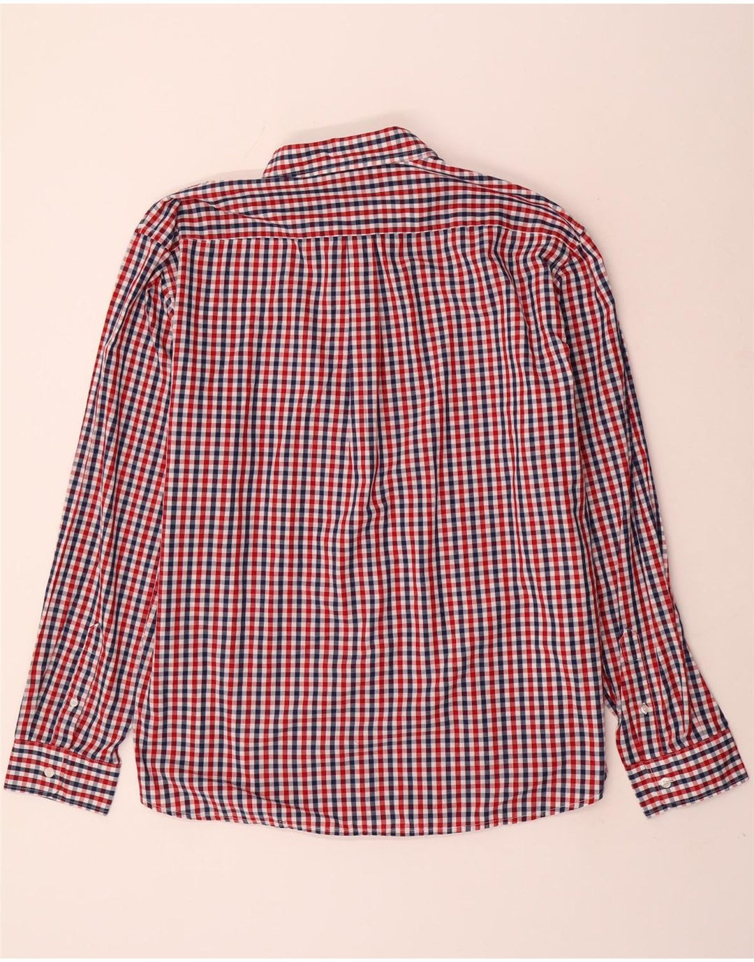 Мужская рубашка Dockers 2XL, красный хлопок в мелкую клетку