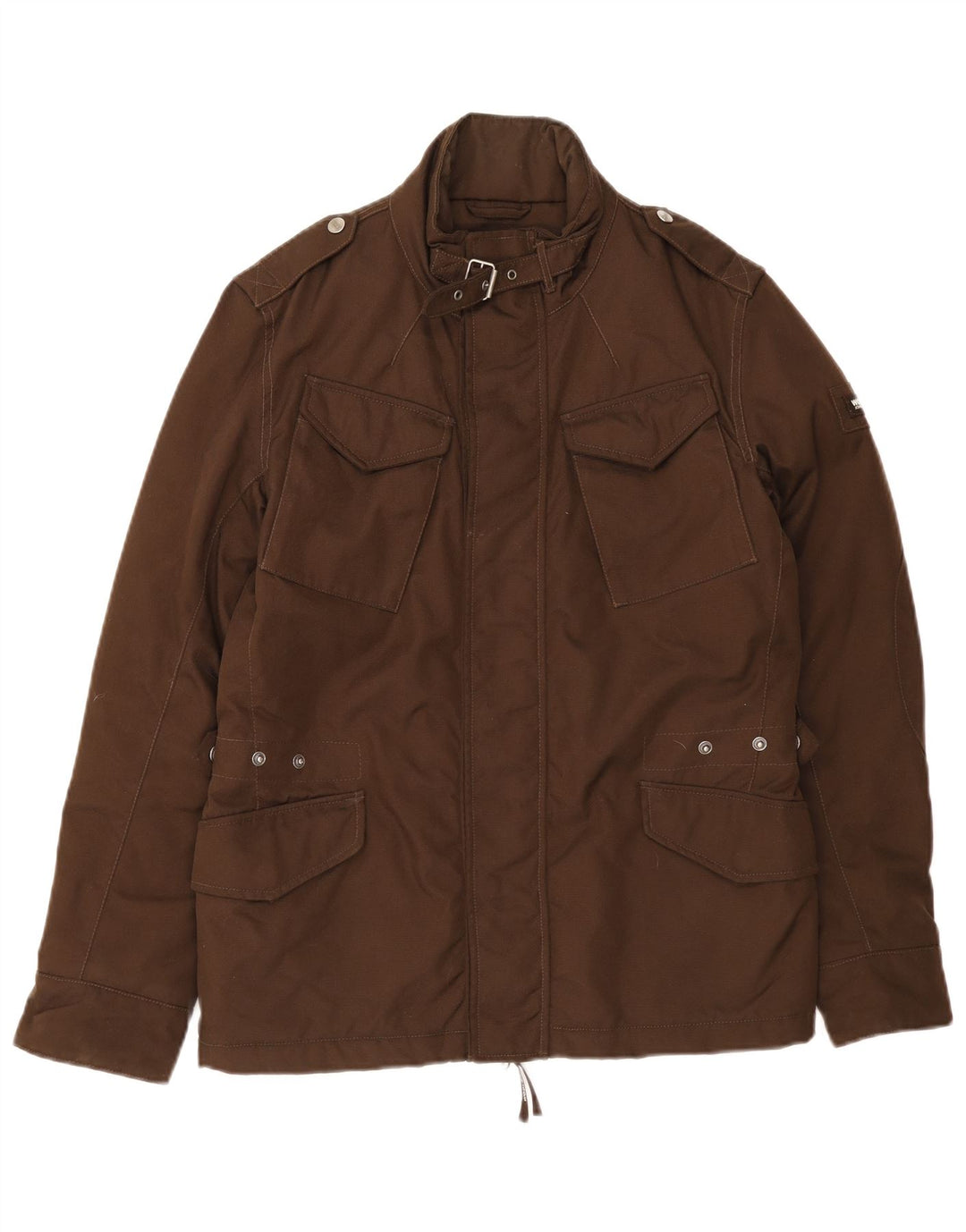 Мужская ветровка Woolrich в стиле милитари, Великобритания 36, маленький нейлон цвета хаки