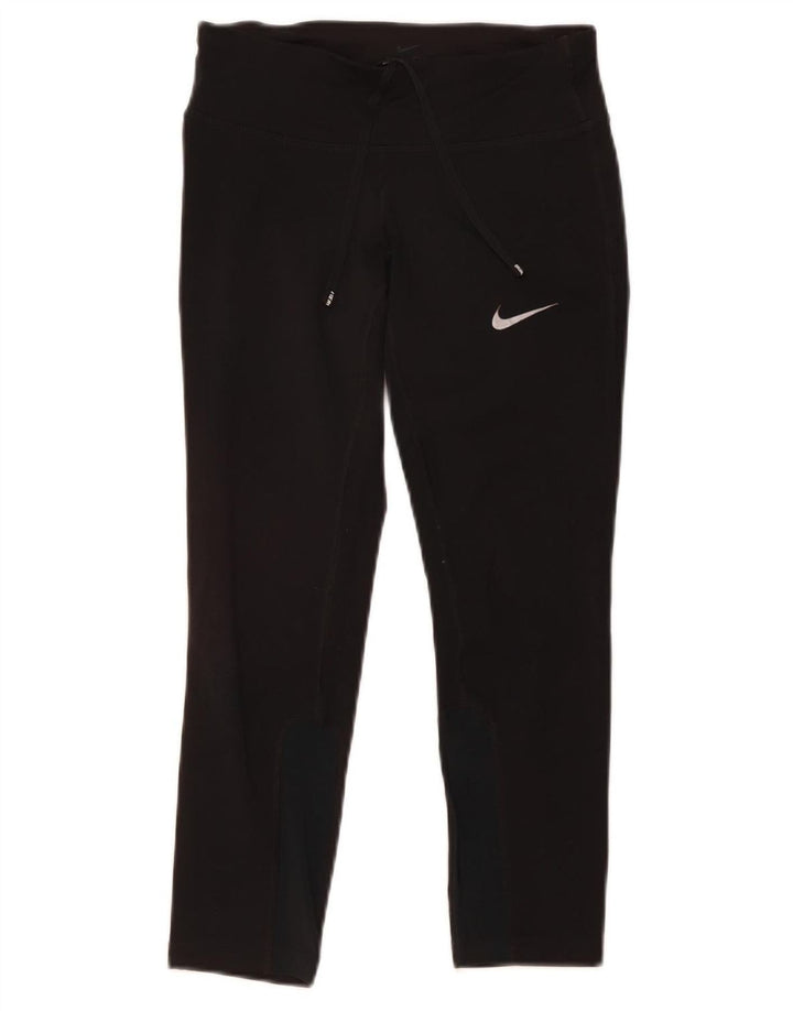 Женские леггинсы Nike Dri Fit UK 6 XS, черный полиэстер