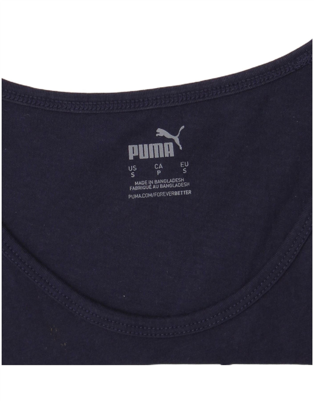 Мужской жилет с рисунком PUMA, маленький, темно-синий