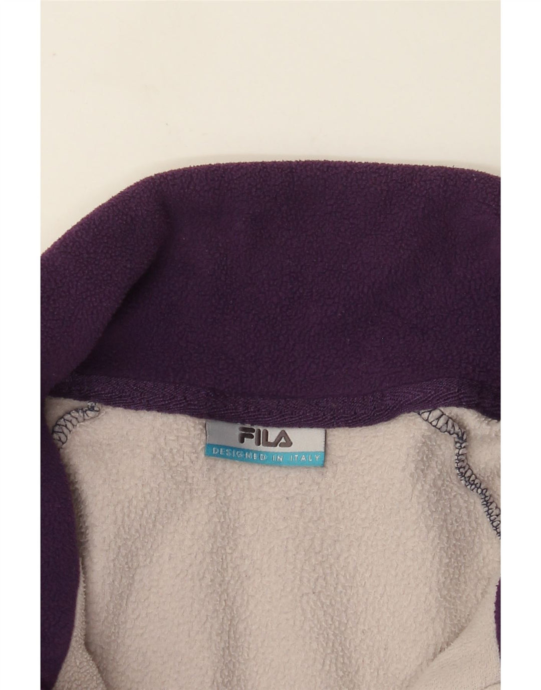 Мужская флисовая куртка Fila UK 40, большая темно-синяя с цветными блоками
