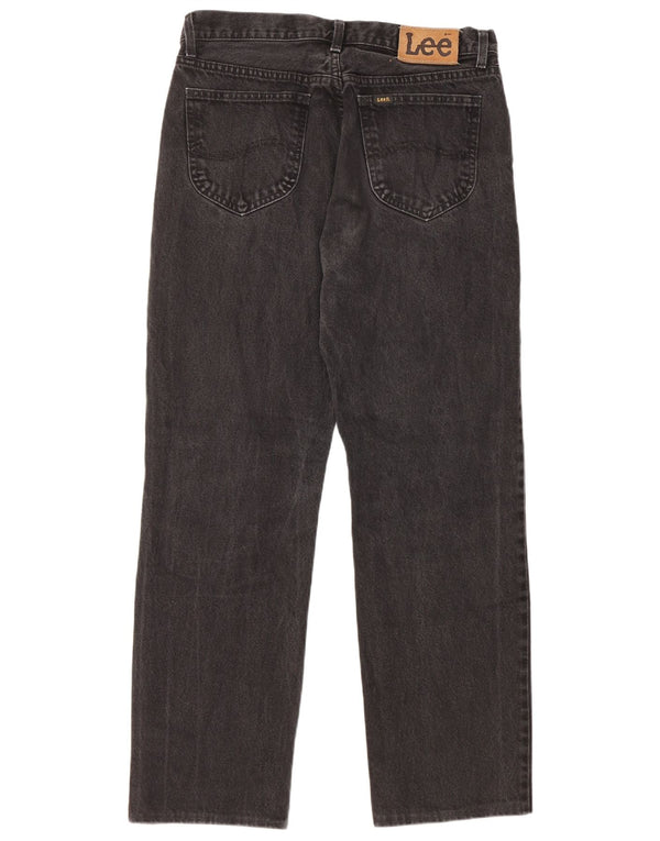 Мужские прямые джинсы Lee Chicago W34 L29, черный хлопок