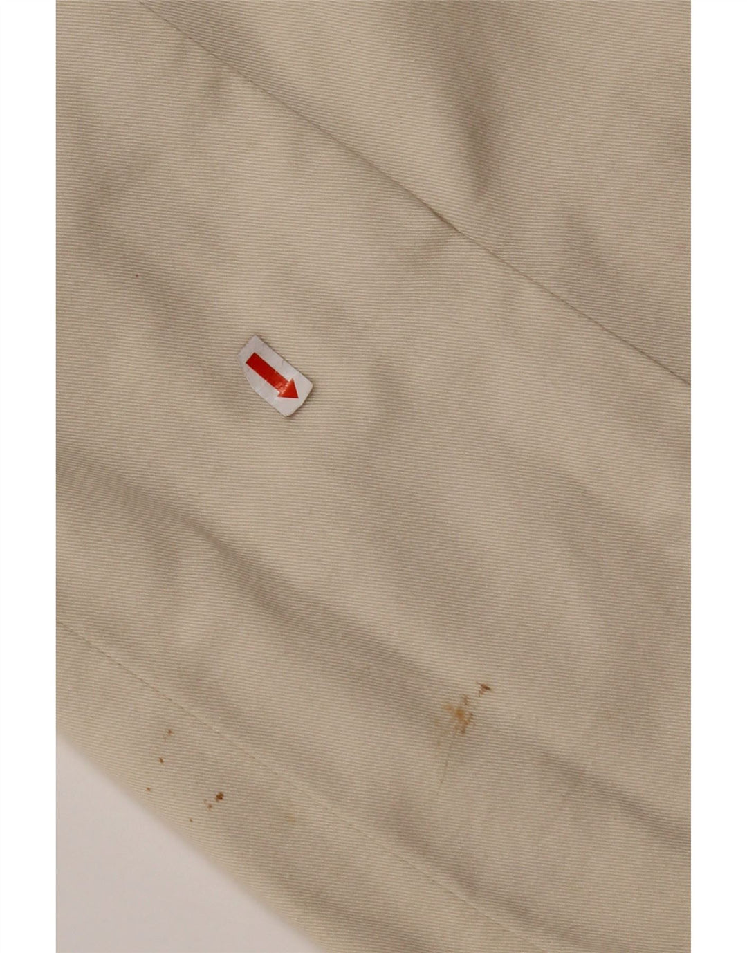 JOHN F GEE Mens Sleeveless Shirt Medium Beige