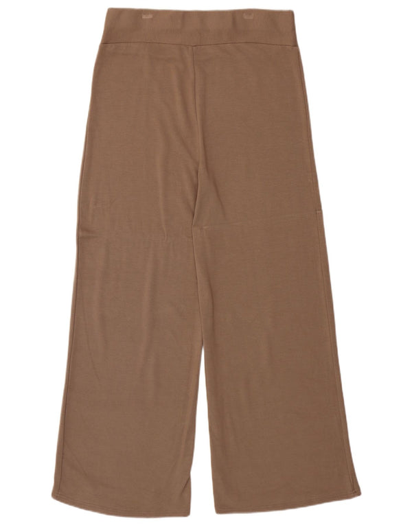 Женские повседневные широкие брюки ZARA XL W32 L28 Коричневые