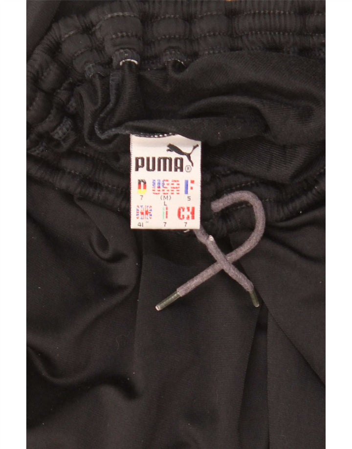 Мужские спортивные брюки Puma, джоггеры, средний черный, полиэстер