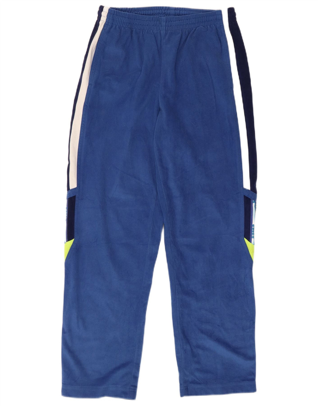DIADORA Boys Graphic Full Tracksuit 13-14 Years 2XL Blue Colourblock