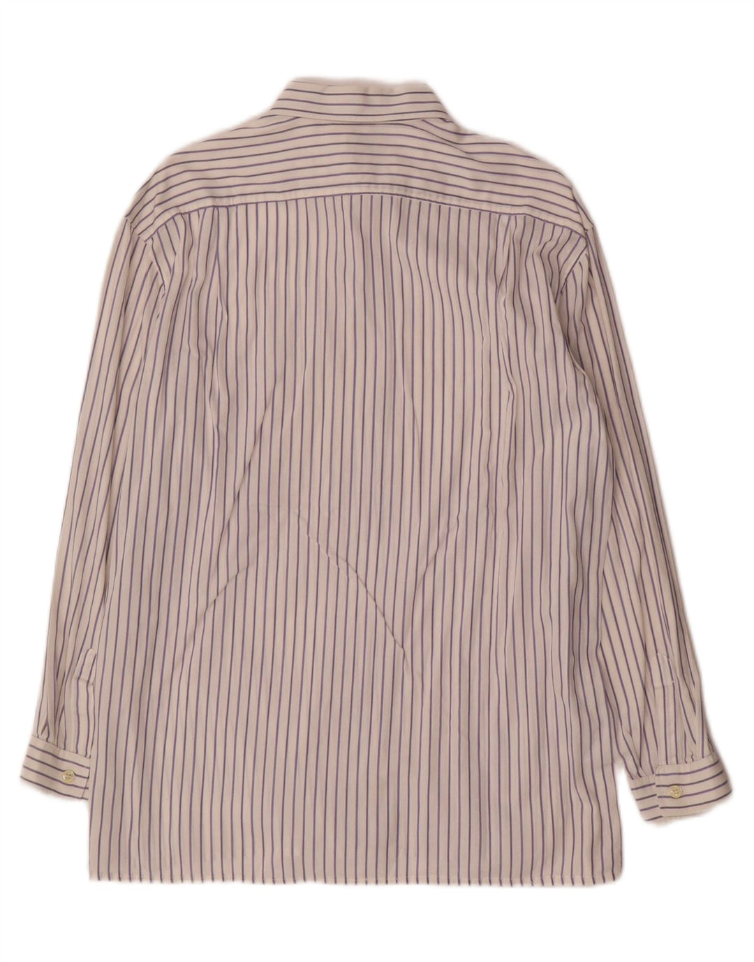 CACHAREL Мужская рубашка размер 15 3/4 40 средняя белая в полоску