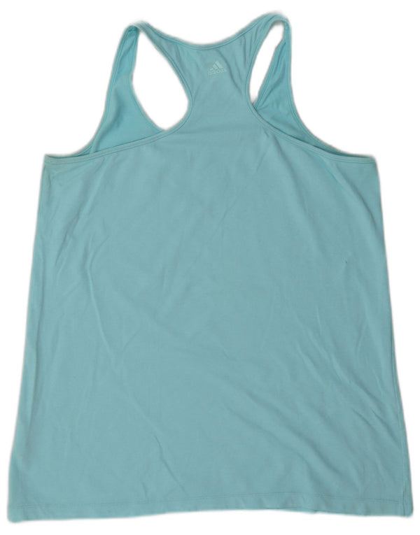 Женский жилет Adidas Climalite Graphic Vest UK 16/18, большой синий хлопок