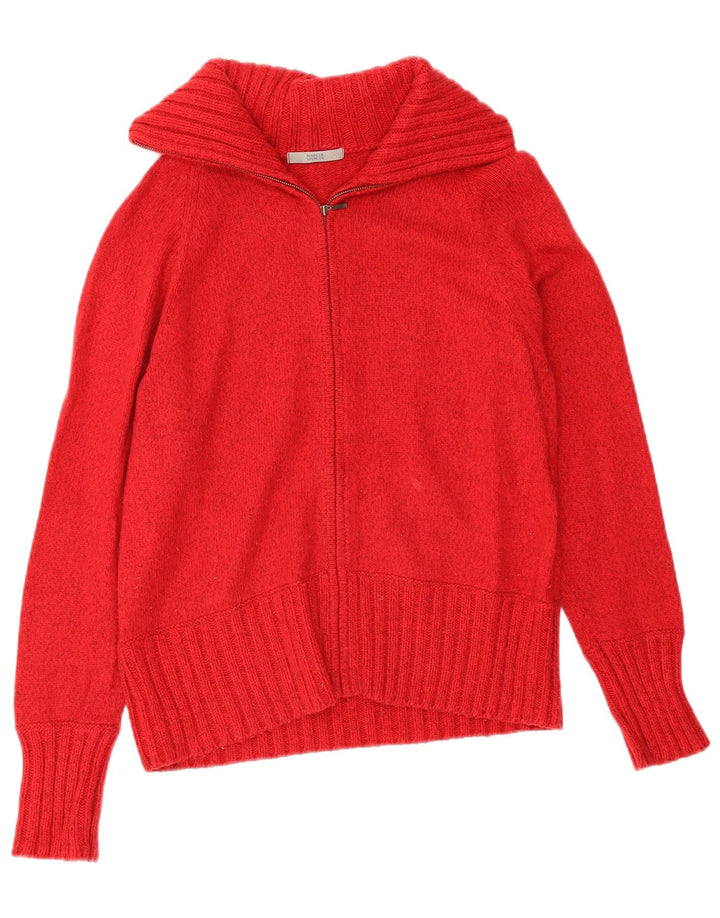 Женский кардиган Marks & Spencer UK 16, большой красный хлопок