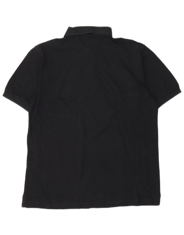 Мужская рубашка поло SERGIO TACCHINI, большая черная хлопковая