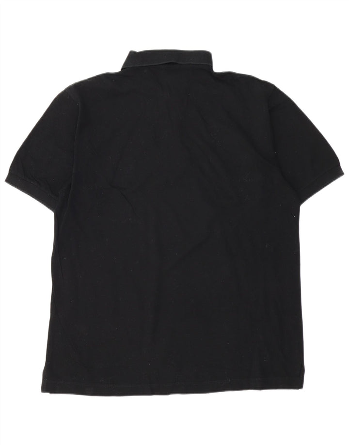 Мужская рубашка поло SERGIO TACCHINI, большая черная хлопковая