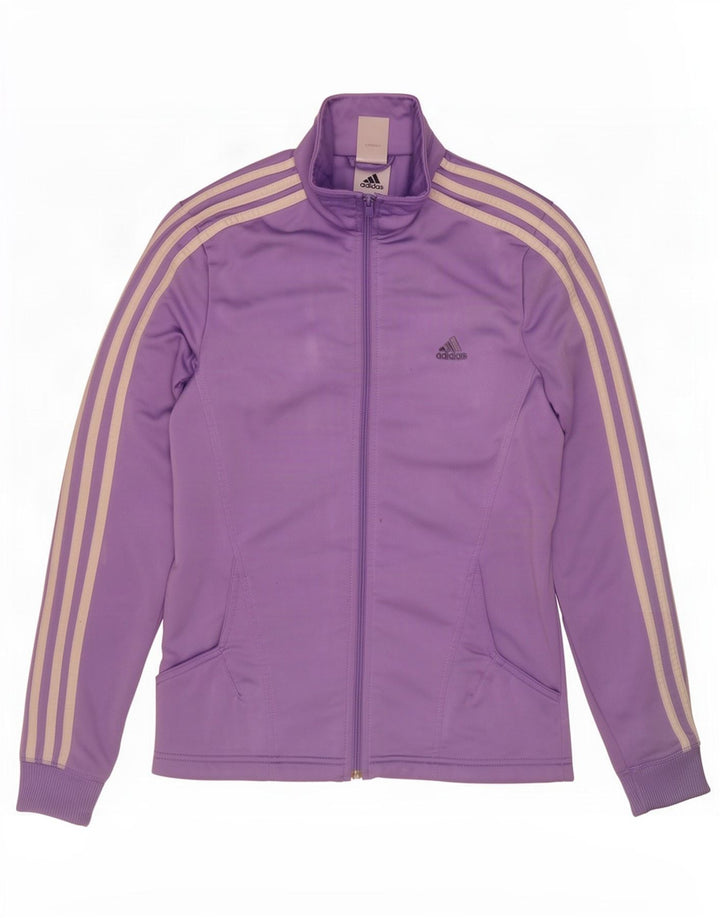 Женский спортивный костюм Adidas Top Jacket UK 14, средний фиолетовый, полиэстер
