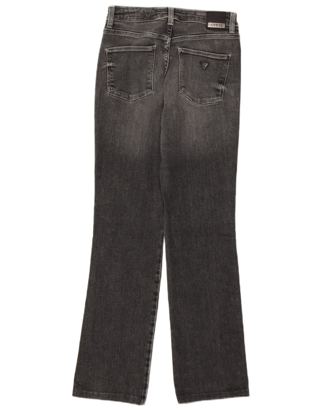 GUESS Женские прямые джинсы со средней посадкой W27 L30 Серые