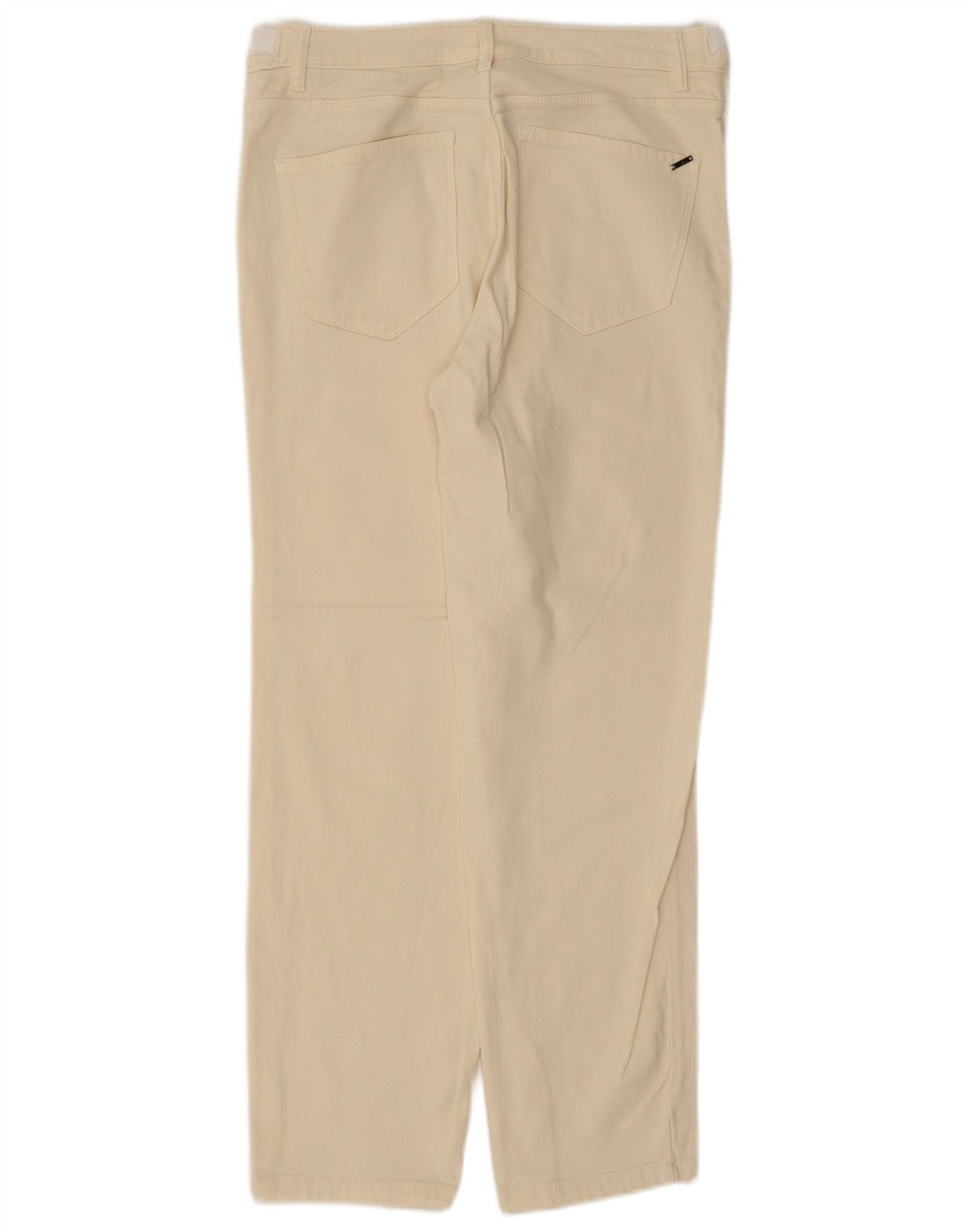 Джинсы женские прямые Massimo Dutti EU 42 большие W32 L28 бежевые
