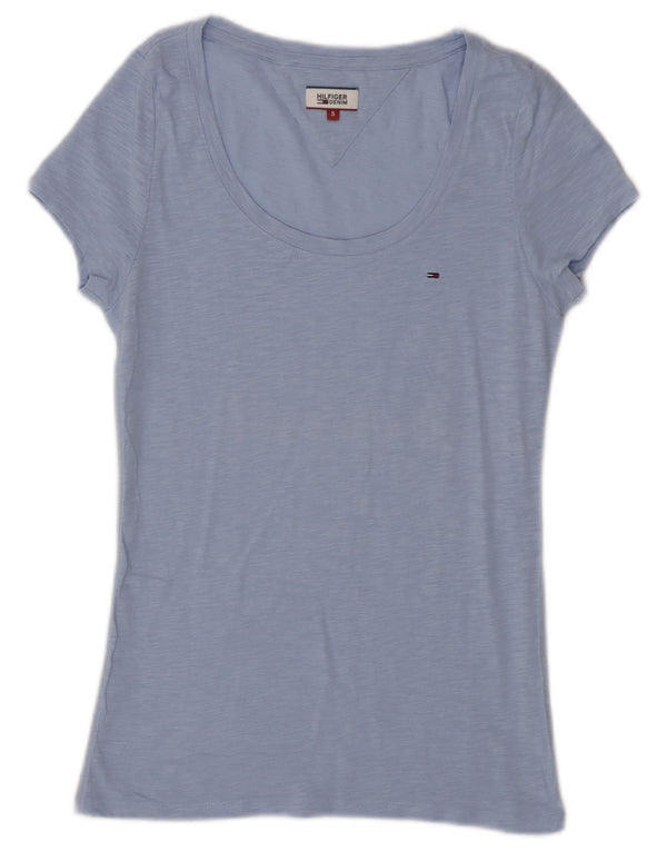 Женская футболка Tommy Hilfiger Top UK 10, маленькая синяя