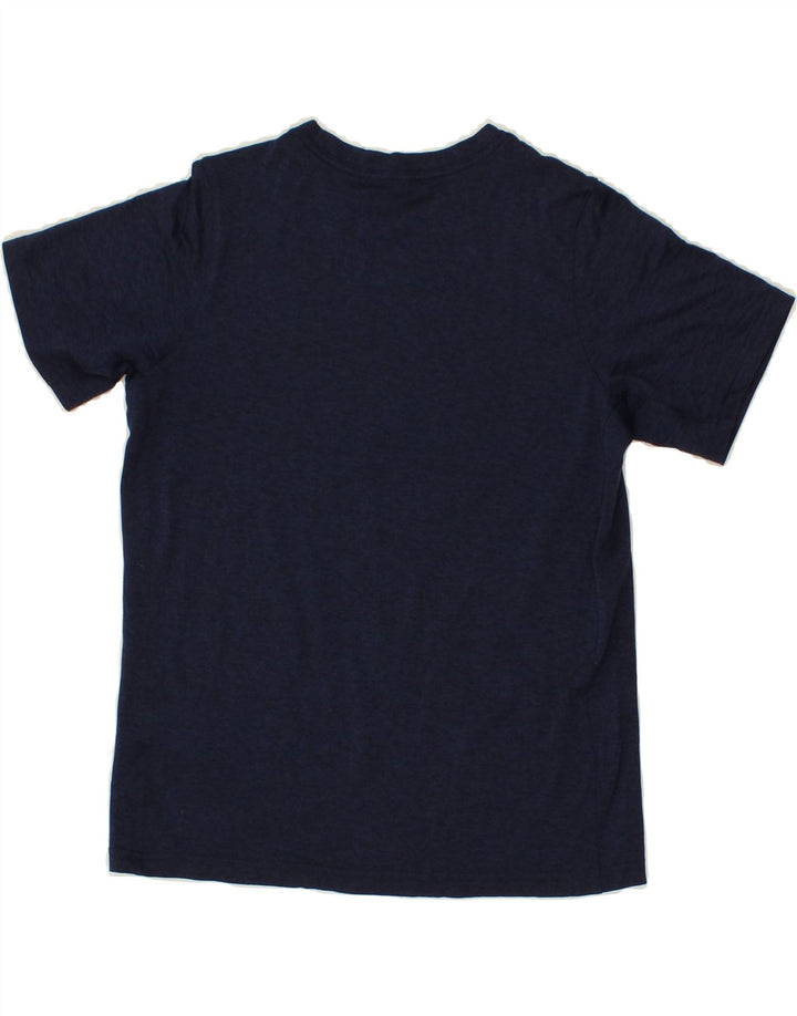 NIKE Boys Graphic T-Shirt Top 12-13 Years Large Navy Blue Polyester Vintage Nike and Second-Hand Nike from Messina Hembry 
