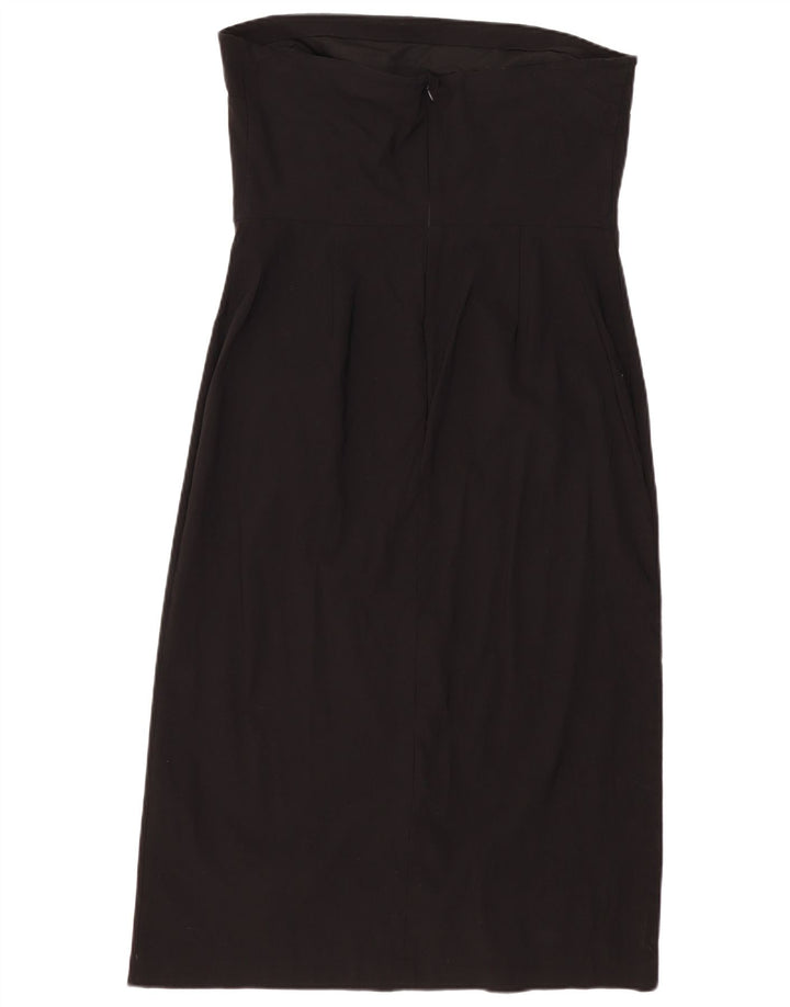 Женское платье без бретелек Marks & Spencer UK 18 XL, черное из вискозы