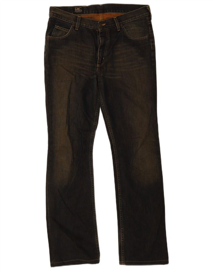 Мужские джинсы Lee REED Bootcut W33 L34, темно-синий, хлопок